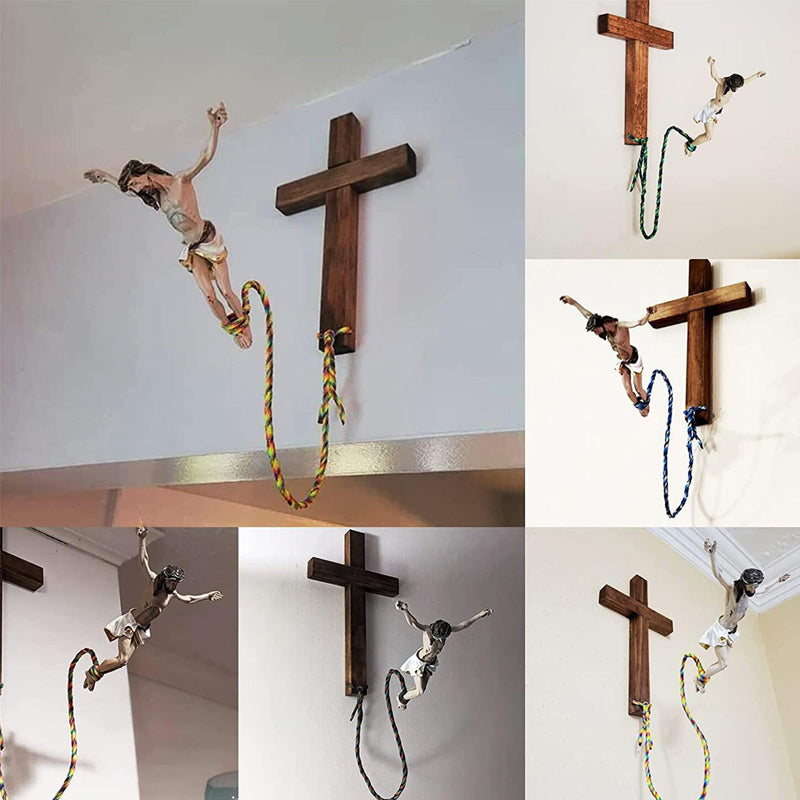 Gluschwein - Fliegendes Jesus-Ornament