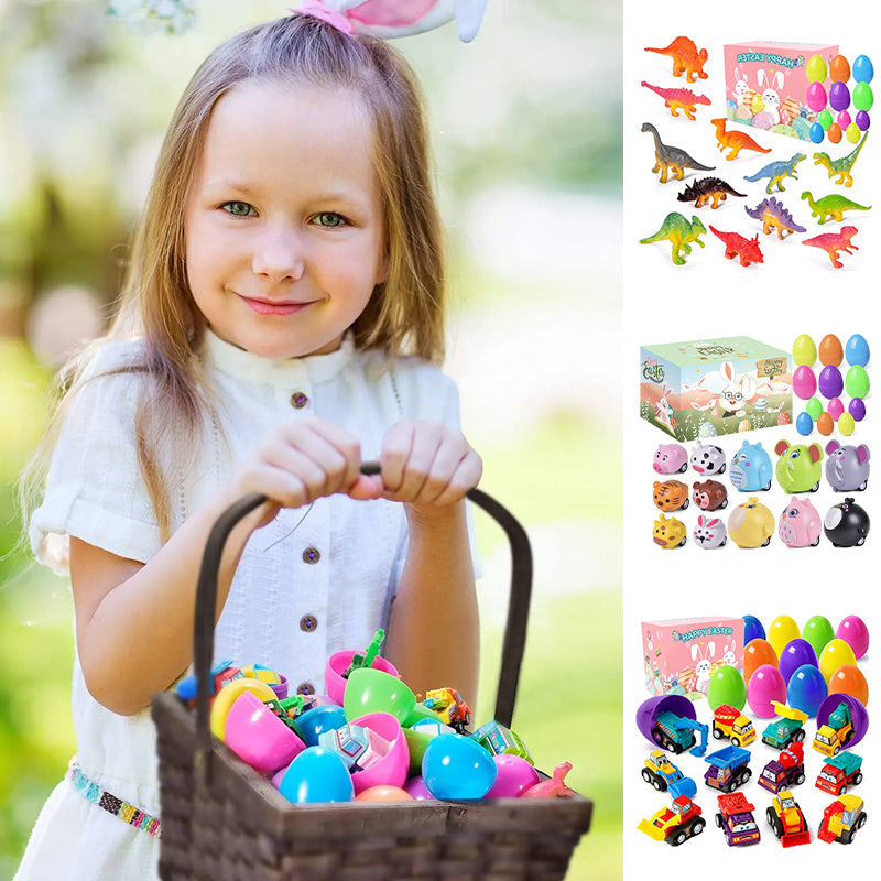 Gluschwein - Ostereierfüller mit Pull Back Cars Toy