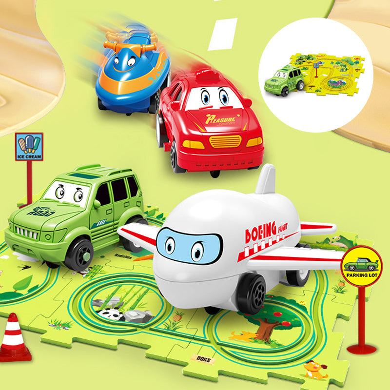 Gluschwein - Puzzle Spielzeugauto