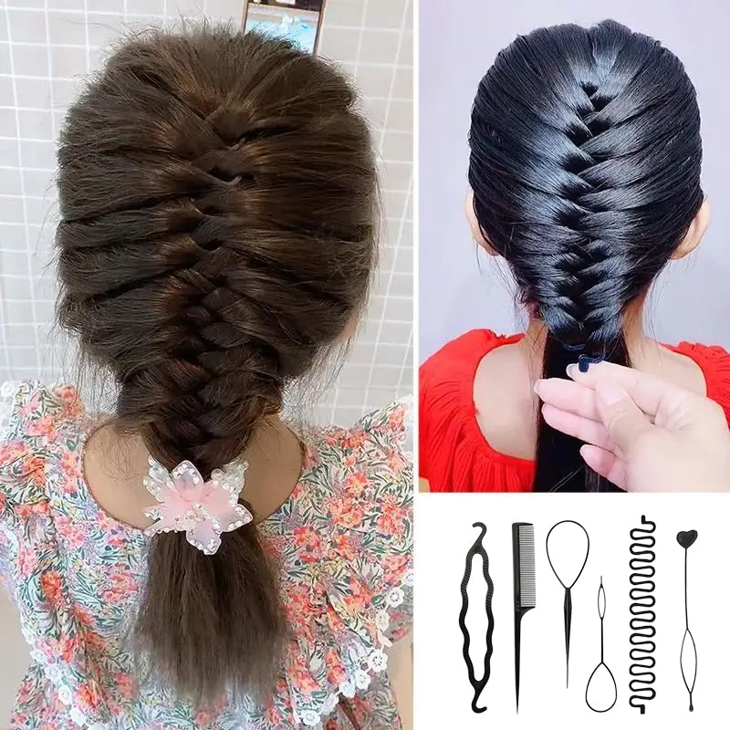 Gluschwein - Haarstyling-Accessoires 6 Stück/Set