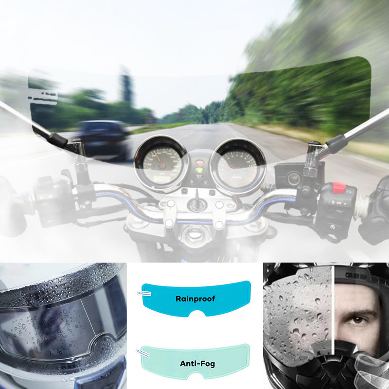 Revestimiento de visera antivaho e impermeable.