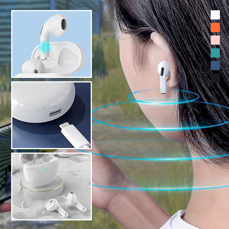 Gluschwein - Original Air Pro 6.0 TWS Drahtlose Bluetooth-Ohrhörer Mini Pods