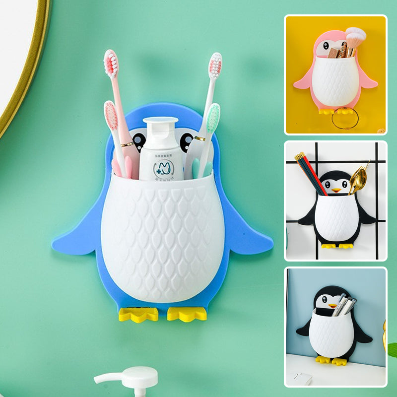 Gluschwein - Penguin Shape Wall Mount Phone Holder