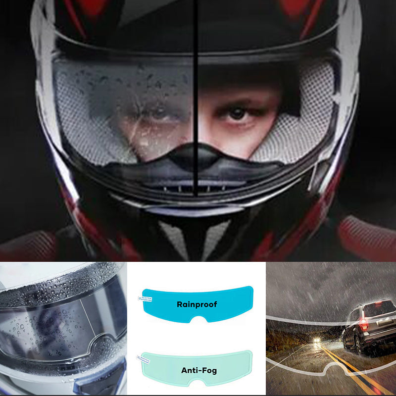 Revestimiento de visera antivaho e impermeable.