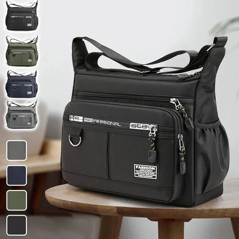 Gluschwein - Herren Umhängetasche mit mehreren Taschen