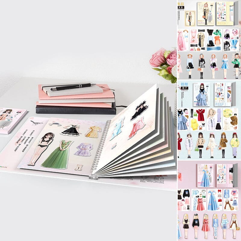 Gluschwein - 👗Magnetisches Ankleidespiel für Babys👸