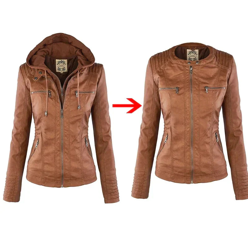 Gluschwein - Mollie - Stylische Lederjacke
