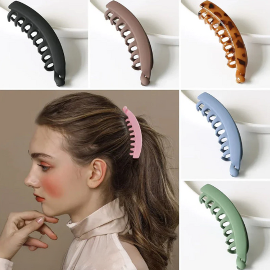 Pinces à cheveux banane Clipana (lot de 7)