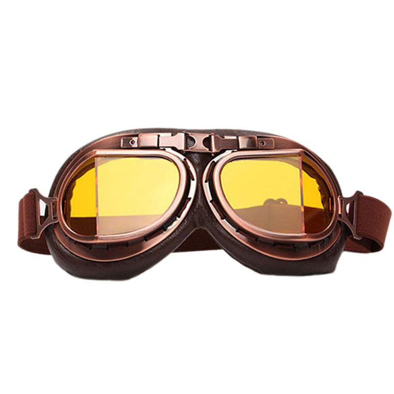 Gluschwein - Harley Staubschutzbrille gelb