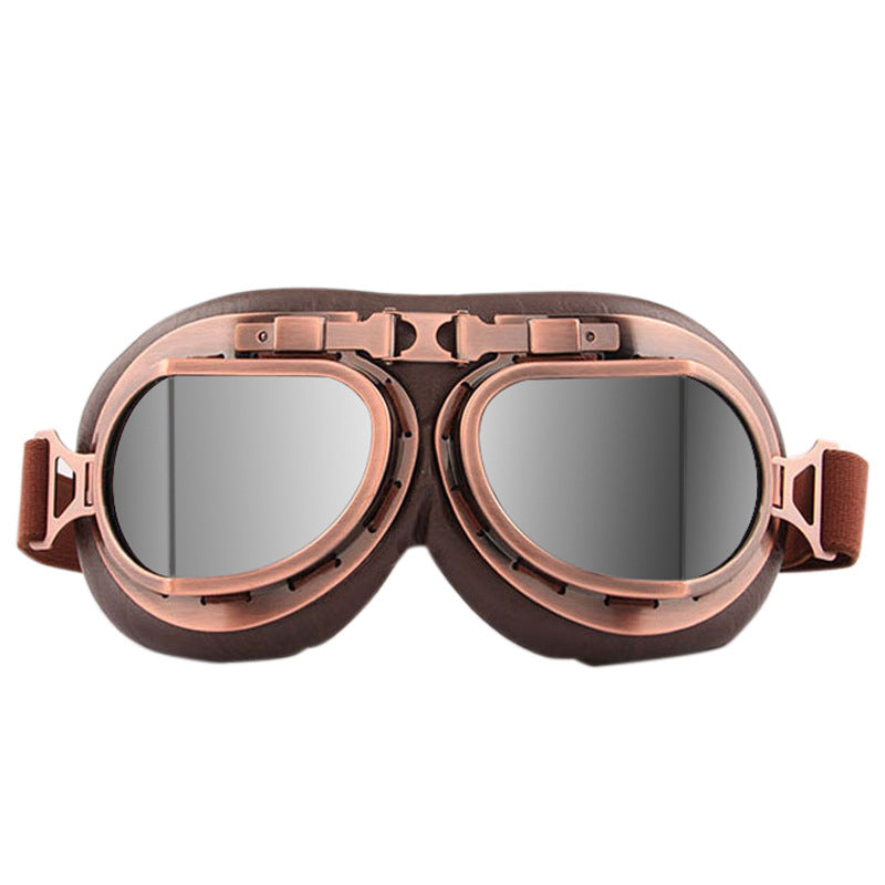 Gluschwein - Harley Staubschutzbrille silber