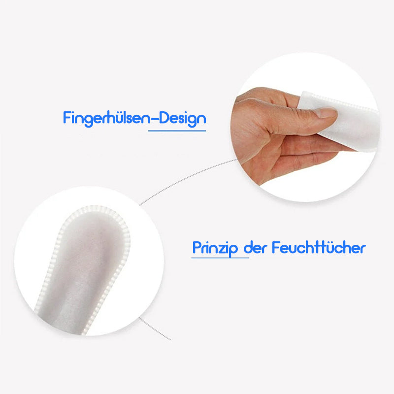 Gluschwein - Haustier Zahnreinigung Finger Tücher