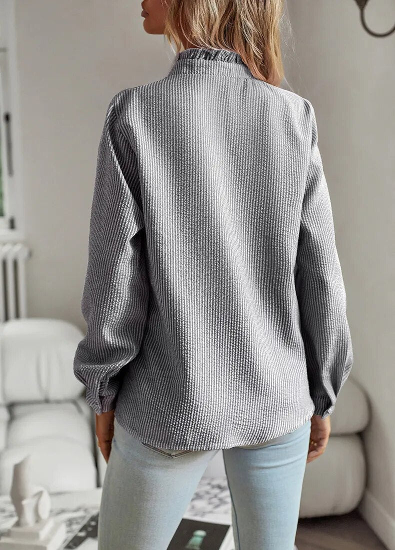 Gluschwein - Nina - Elegante bluse mit rüschen