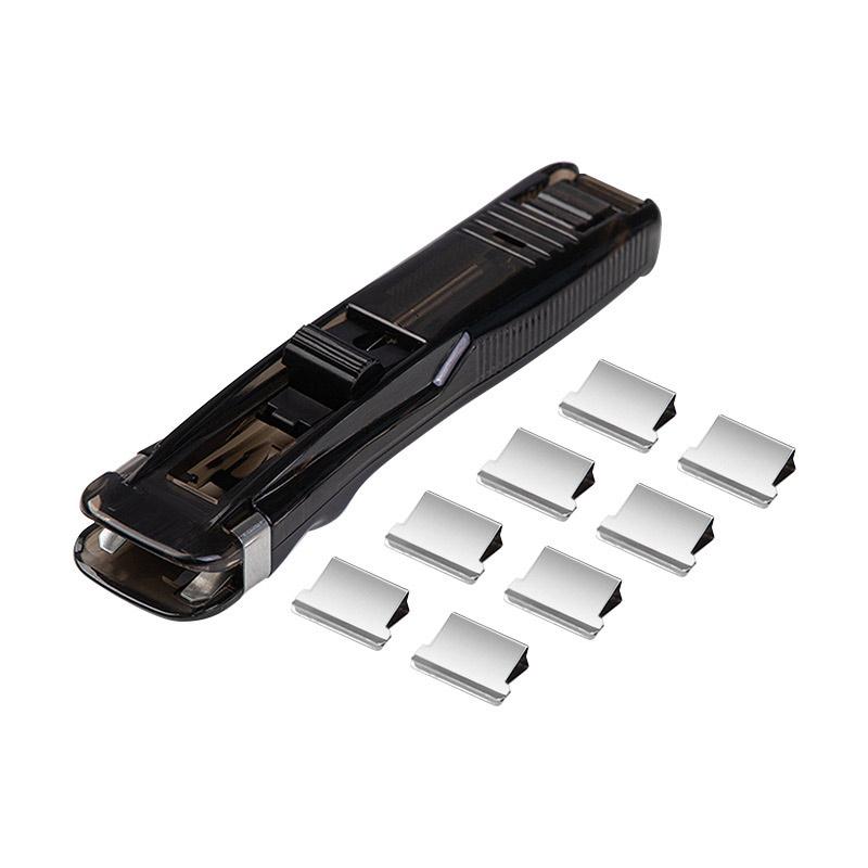 Gluschwein - Hefter für Bürobedarf 1 schwarzer Hefter + 8 Clips