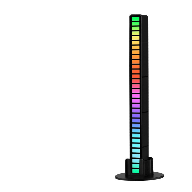 Gluschwein - Kabellose Soundaktivierte RGB-Lichtleiste SCHWARZ