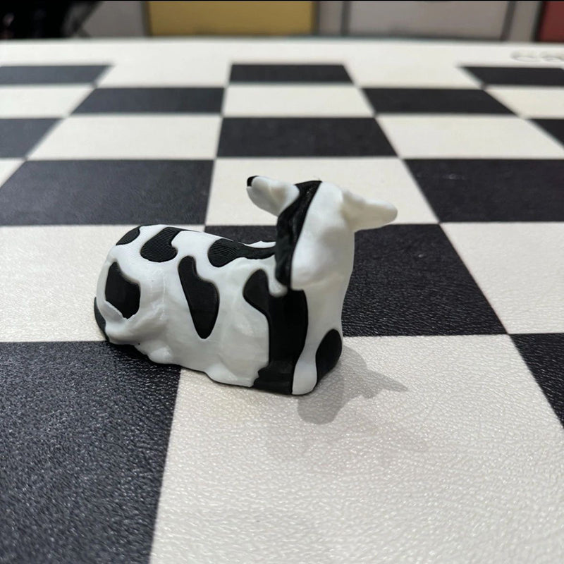 Gluschwein - Dekompressions-3D-Druck-Kuhfigur