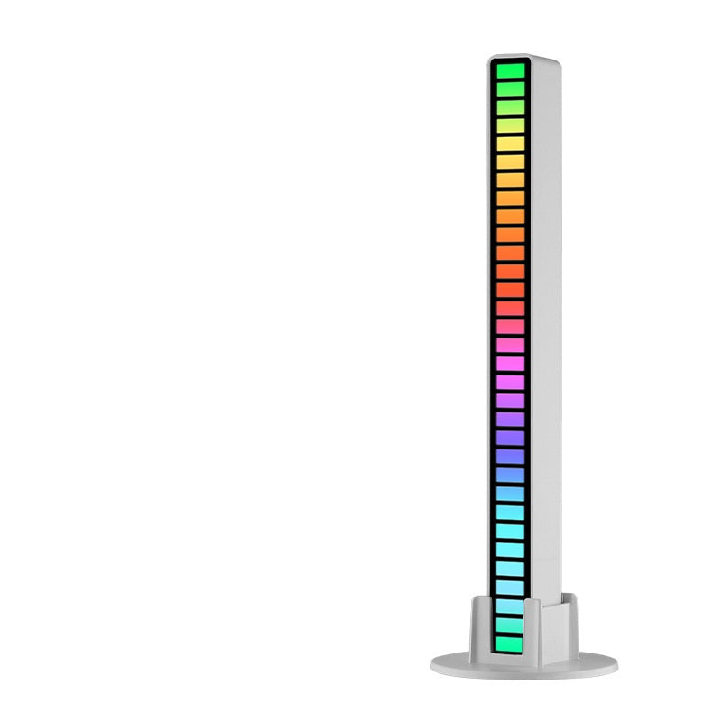 Gluschwein - Kabellose Soundaktivierte RGB-Lichtleiste WEISS