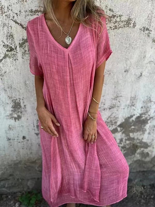 Norea™ – Luftiges Kleid mit V-Ausschnitt