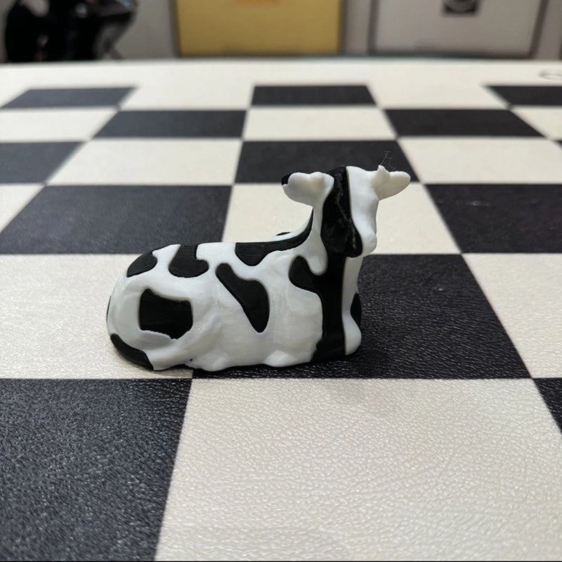 Gluschwein - Dekompressions-3D-Druck-Kuhfigur