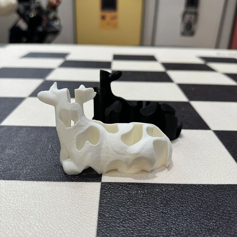 Gluschwein - Dekompressions-3D-Druck-Kuhfigur