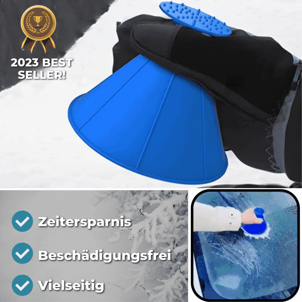 1+1 GRATIS | FrostyScraper - Kegelförmiger Eiskratzer