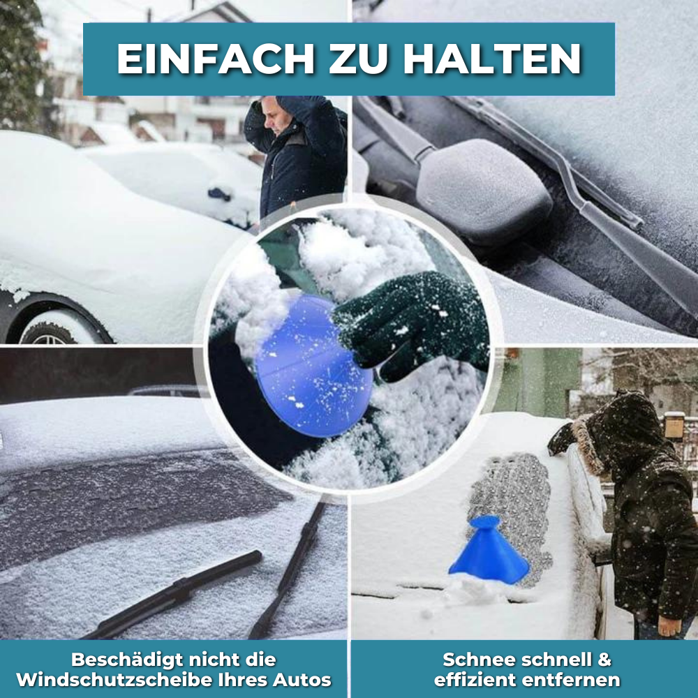 1+1 GRATIS | FrostyScraper - Kegelförmiger Eiskratzer
