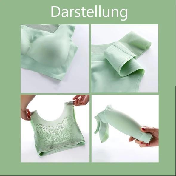 Gluschwein - Ultradünner Übergröße Eisseide BH