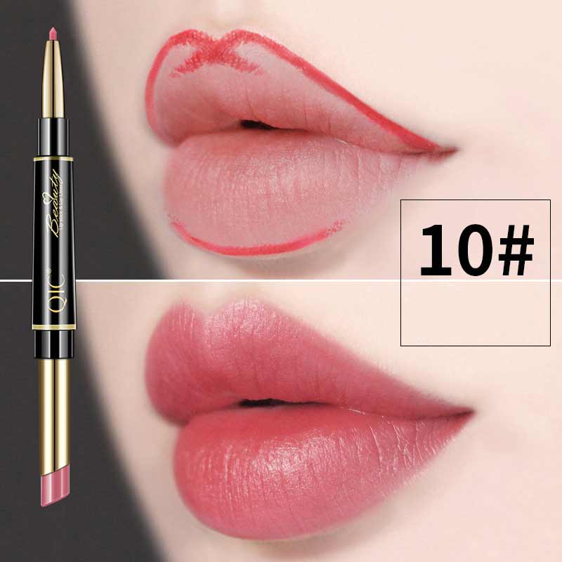 Gluschwein - Wasserfester Doppelseitiger Lippenstift 10#