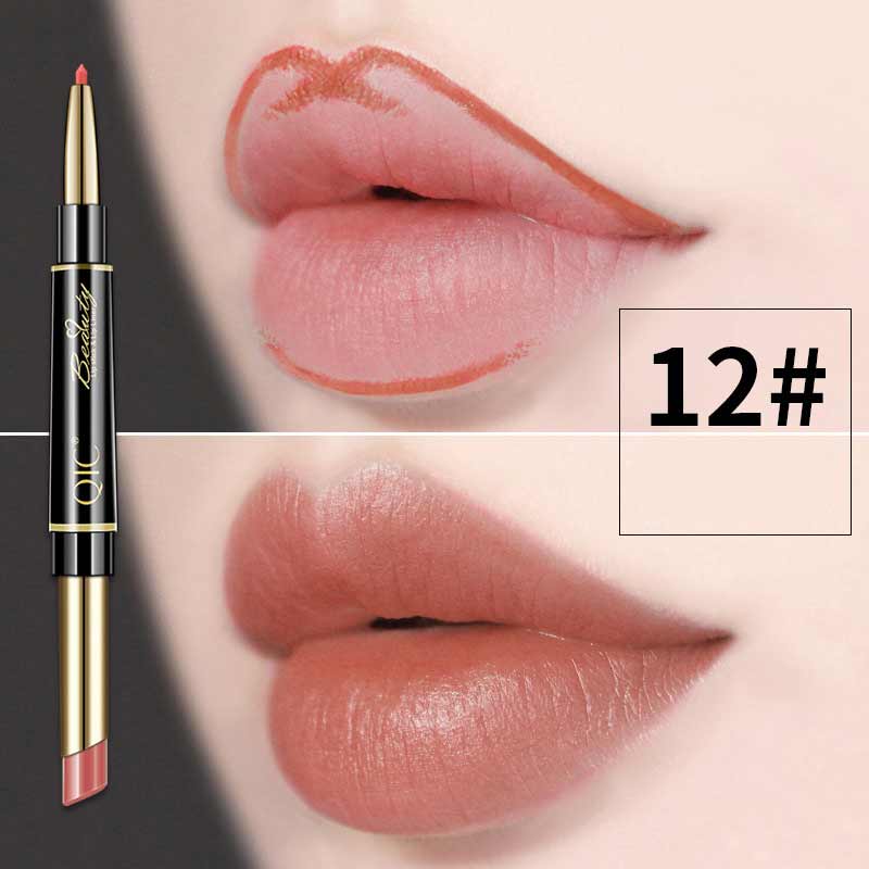 Gluschwein - Wasserfester Doppelseitiger Lippenstift 12#