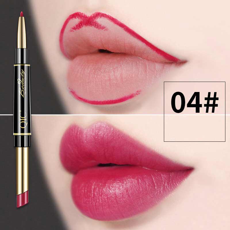 Gluschwein - Wasserfester Doppelseitiger Lippenstift 4#