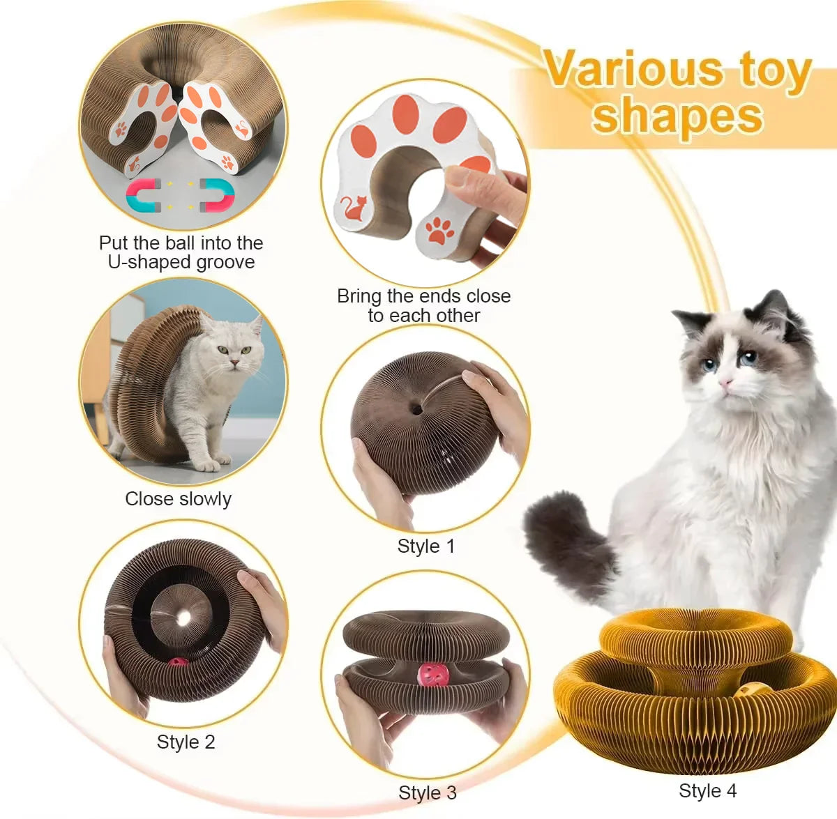 PurrPlay | Un divertissement multifonctionnel pour des chats heureux