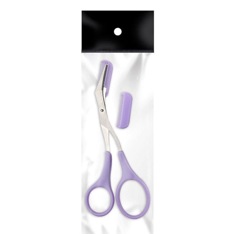 Ciseaux à sourcils polis - ciseaux à sourcils en acier inoxydable