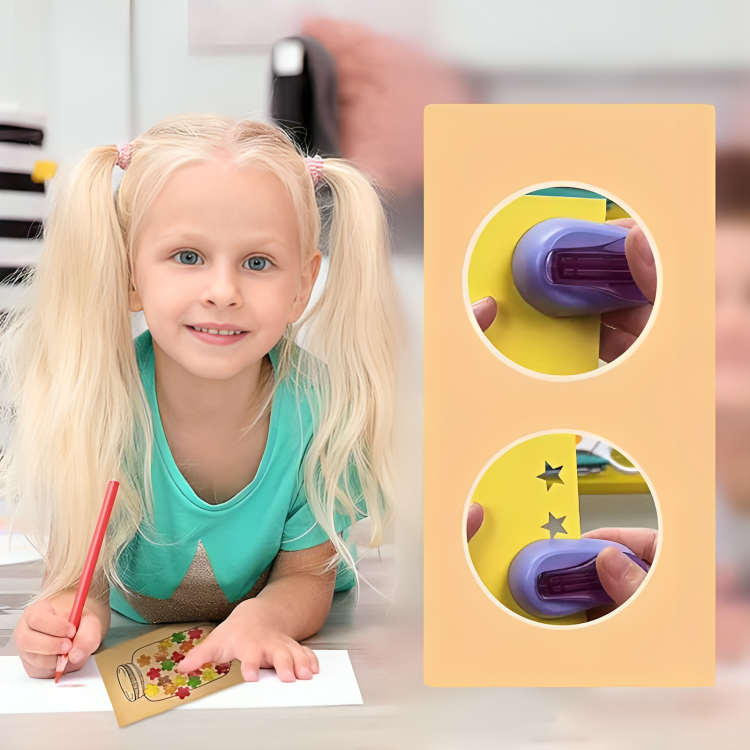 50 % DE RÉDUCTION TEMPORAIRE | SnapShapes | Créez des formes colorées avec de simples perforatrices !