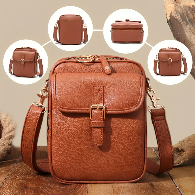 50 % DE DESCUENTO TEMPORALMENTE | CompactCarry™ | Bolso bandolera multiusos con RFID