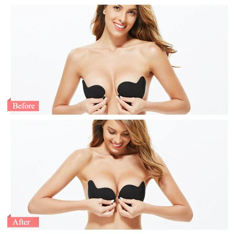 Nuvella | Soutien-gorge push-up sans bretelles au confort discret (2 paires)