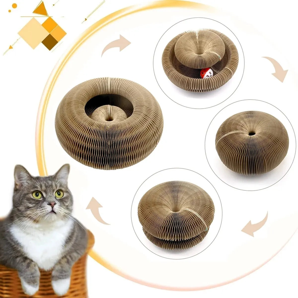PurrPlay | Un divertissement multifonctionnel pour des chats heureux