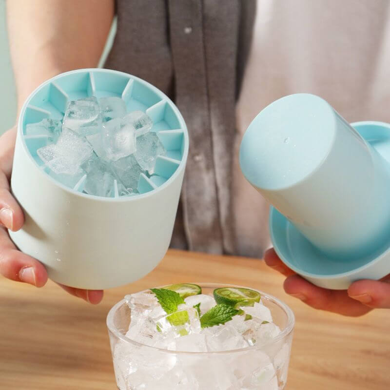 1+1 GRATUIT | Machine à glaçons portable en silicone IceMagic™ avec couvercle