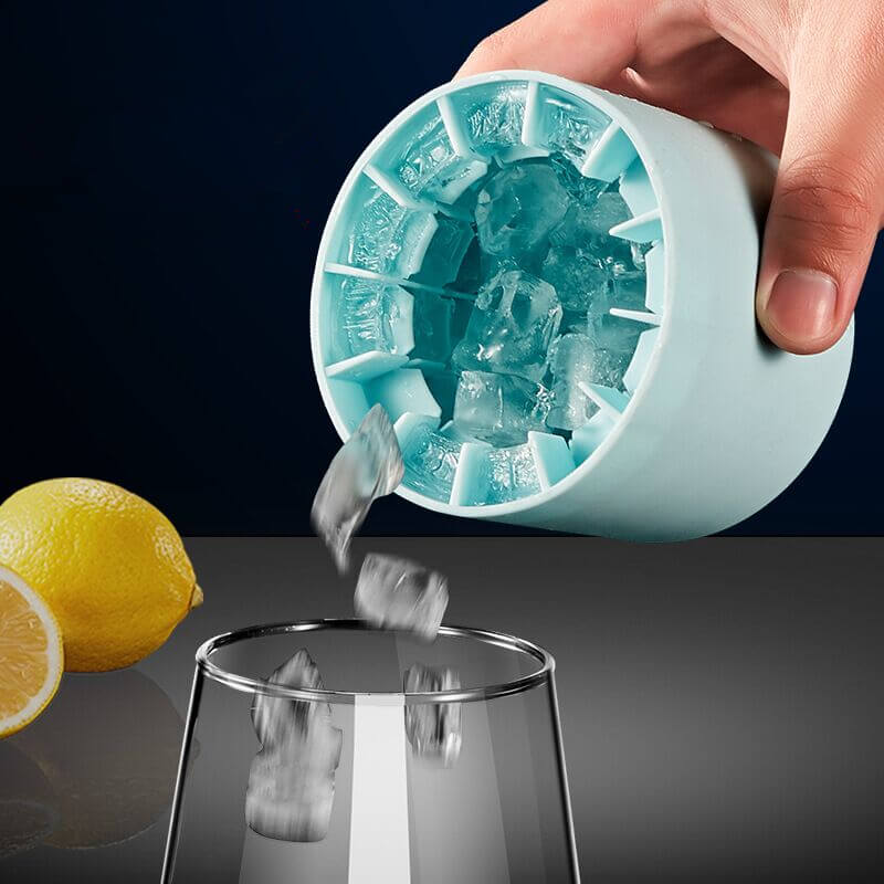 1+1 GRATUIT | Machine à glaçons portable en silicone IceMagic™ avec couvercle