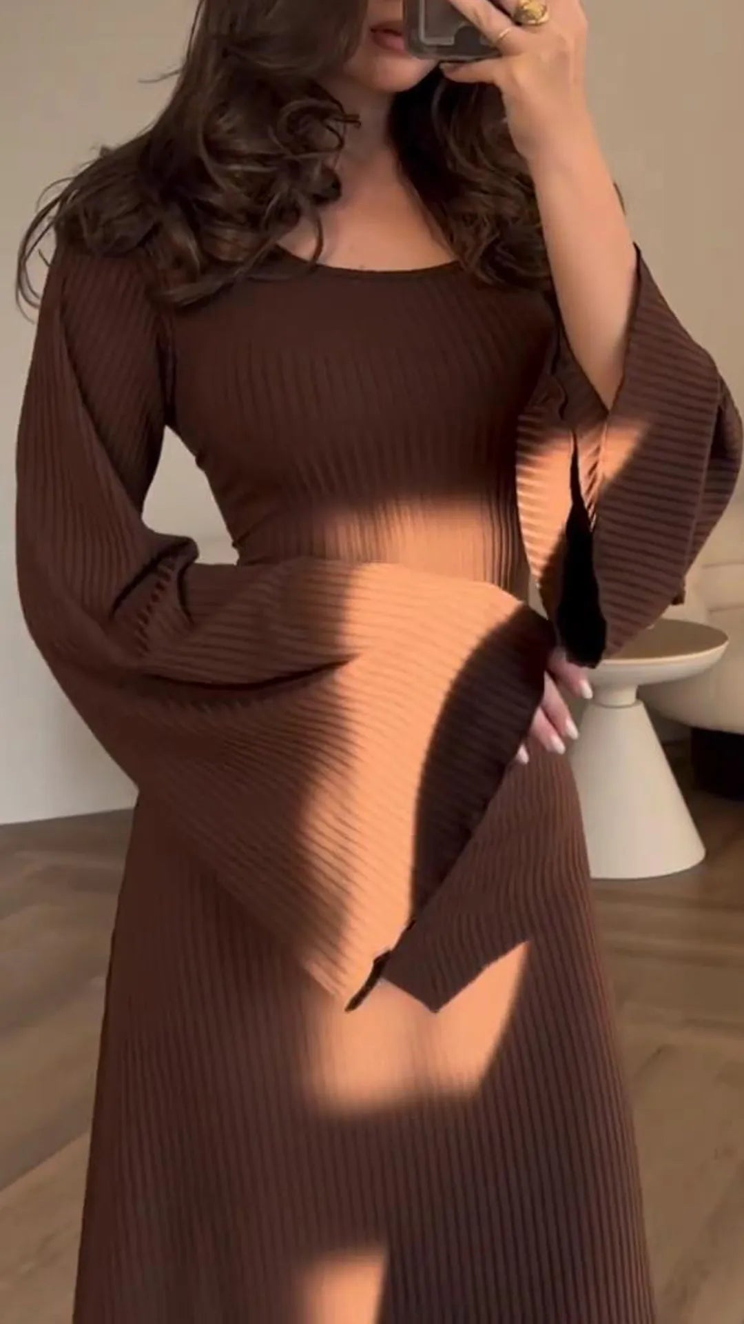 Gluschwein - Elegantes Bodycon Maxikleid