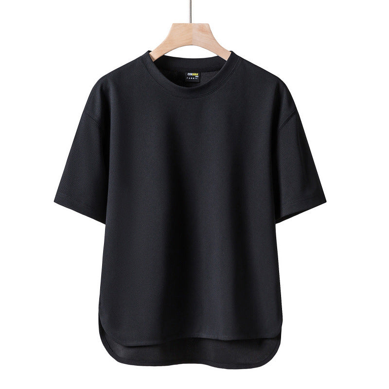 Gluschwein - Kurzarm-T-Shirt aus Baumwolle für Herren Schwarz