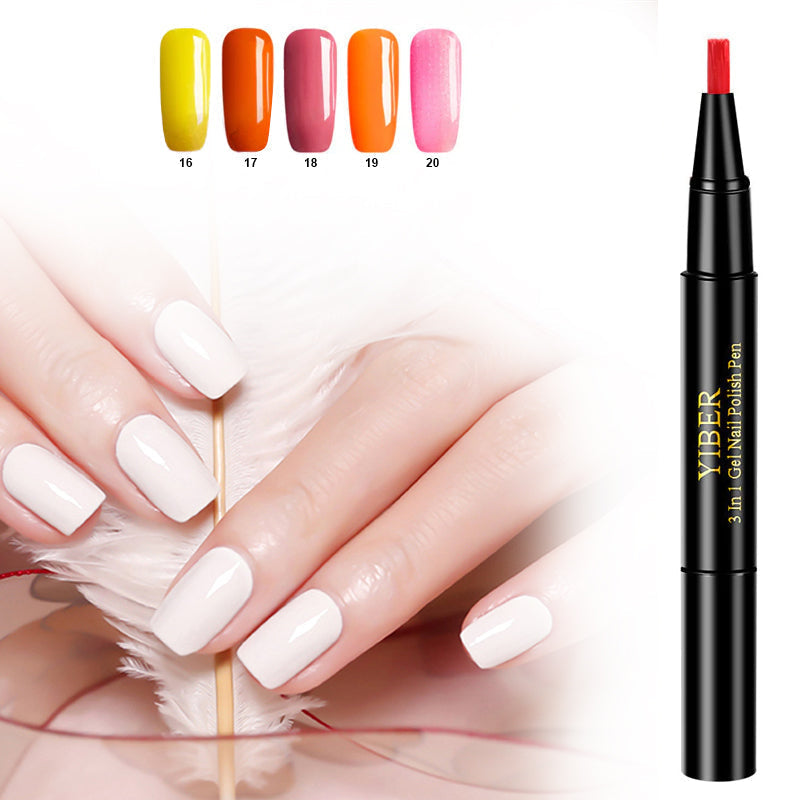 Gluschwein - Ein-Schritt-Nagelgelstift 16-20 (5PCS)