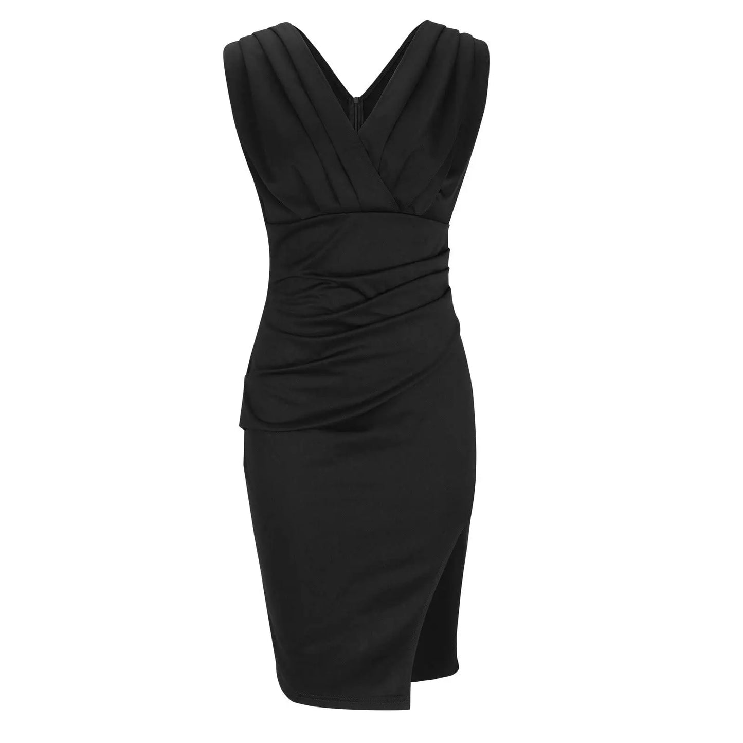 Gluschwein - Zoe - Ärmelloses Kleid mit V-Ausschnitt