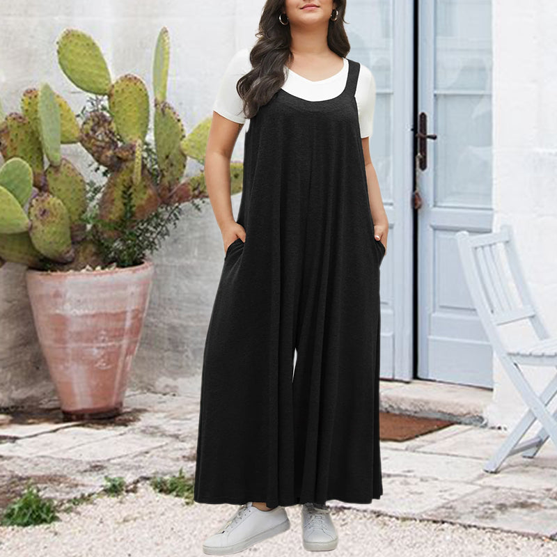 Gluschwein - Jumpsuit mit Taschen und verstellbaren Trägern
