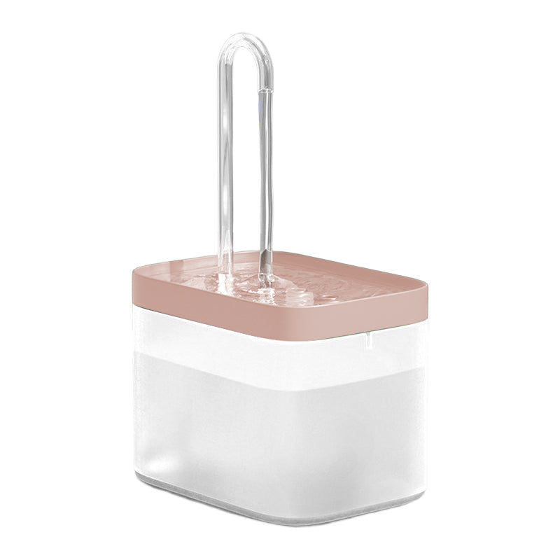 Gluschwein - Automatischer Umlaufwasserspender für Haustiere rosa Einband