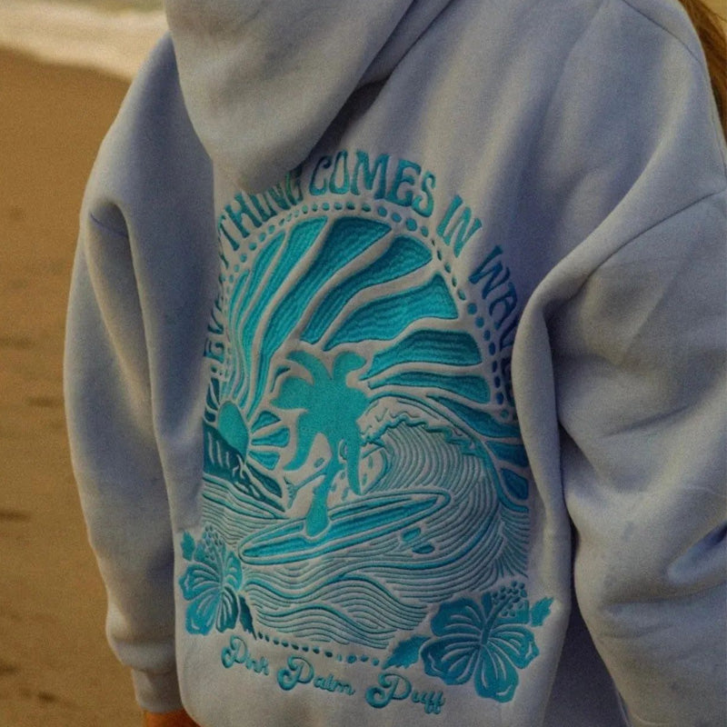 Sudadera con capucha extragrande de Chasing Sunset