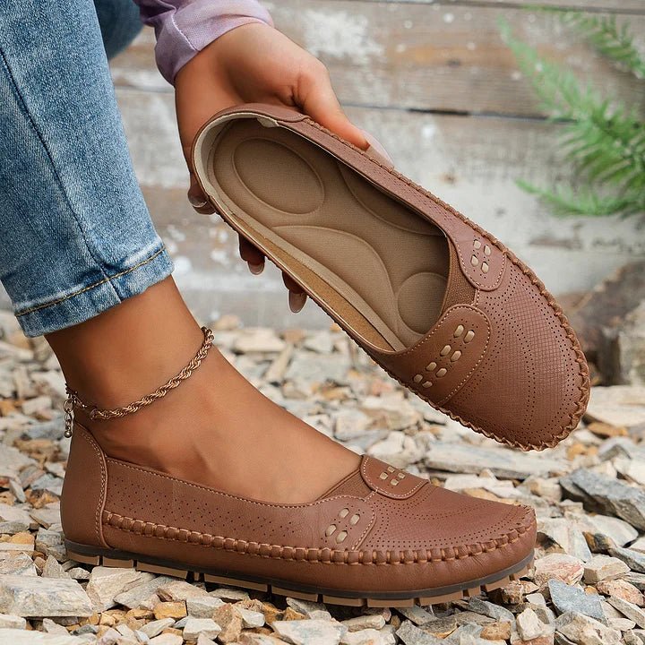 Amelie – Chaussures orthopédiques plates élégantes