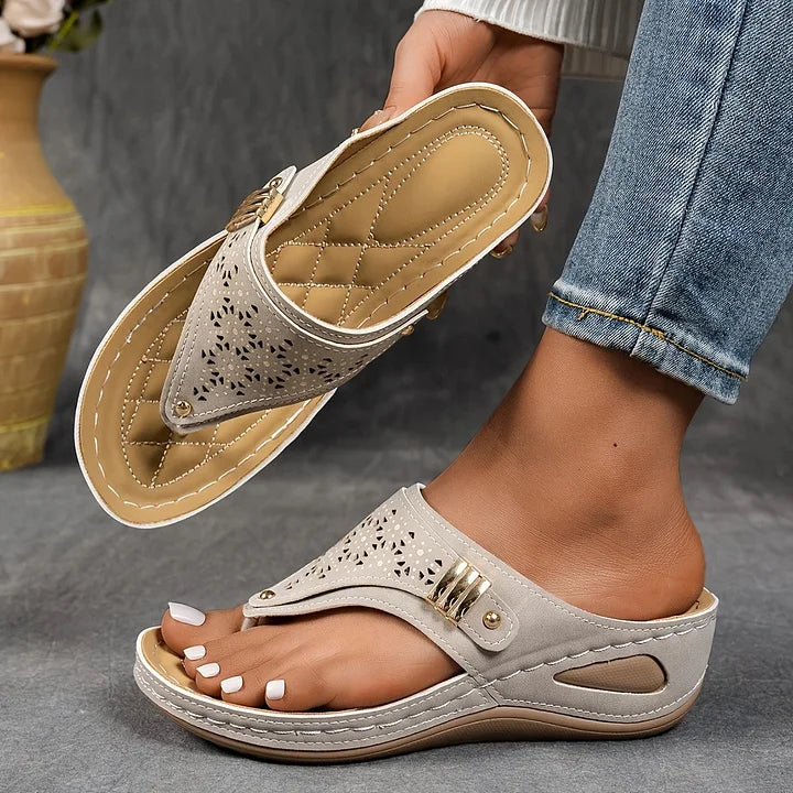 Tiara | Sandales compensées élégantes