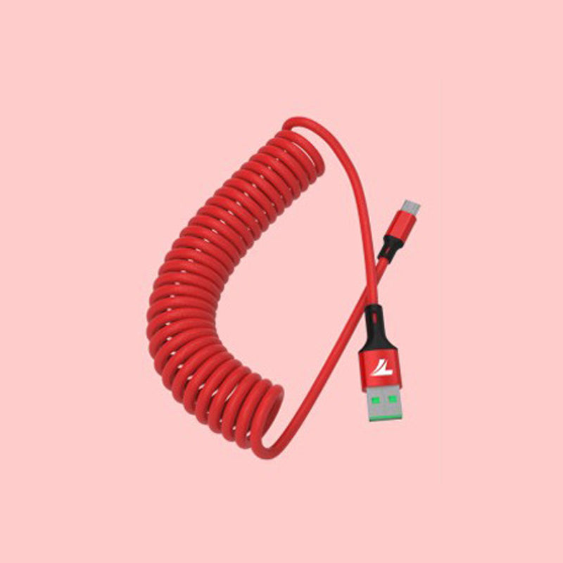 Câble de chargement à ressort en nylon tressé