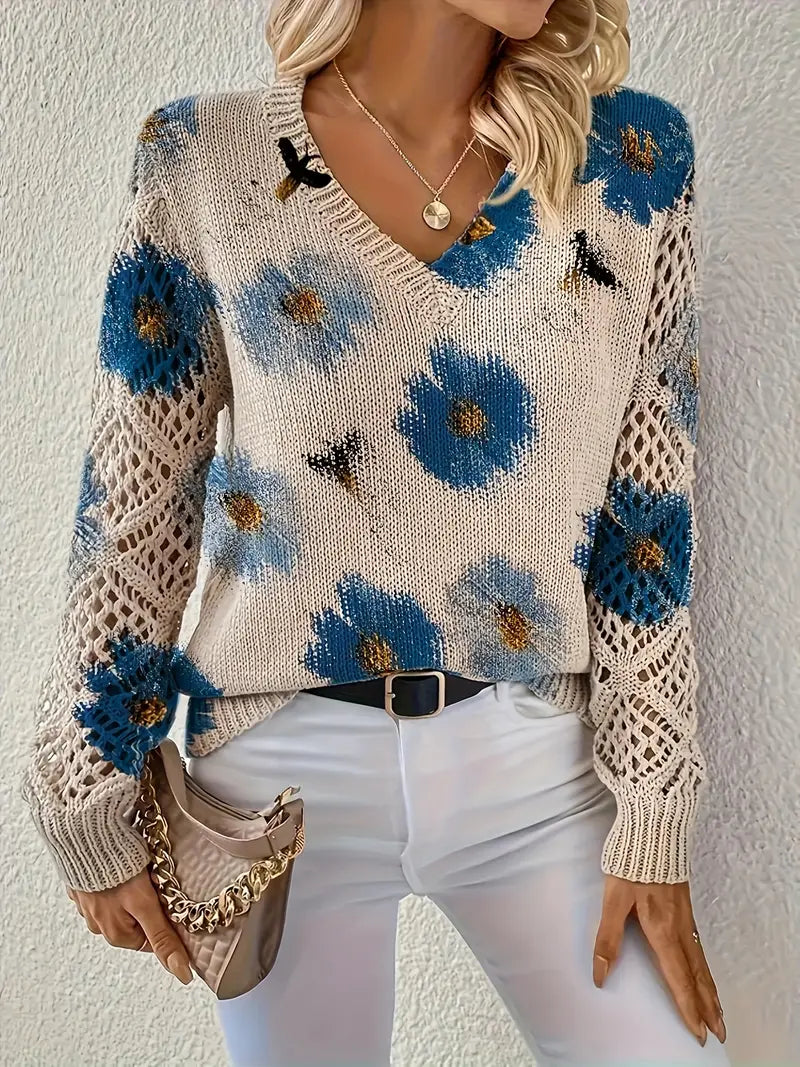 Tatyana - Stilvolle Strickjacke Mit V-Ausschnitt