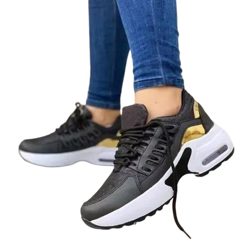 Gluschwein - Mesh-Schnürschuhe für Damen