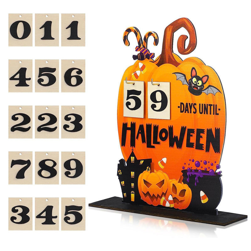 Gluschwein - Halloween-Adventskalender aus Holz